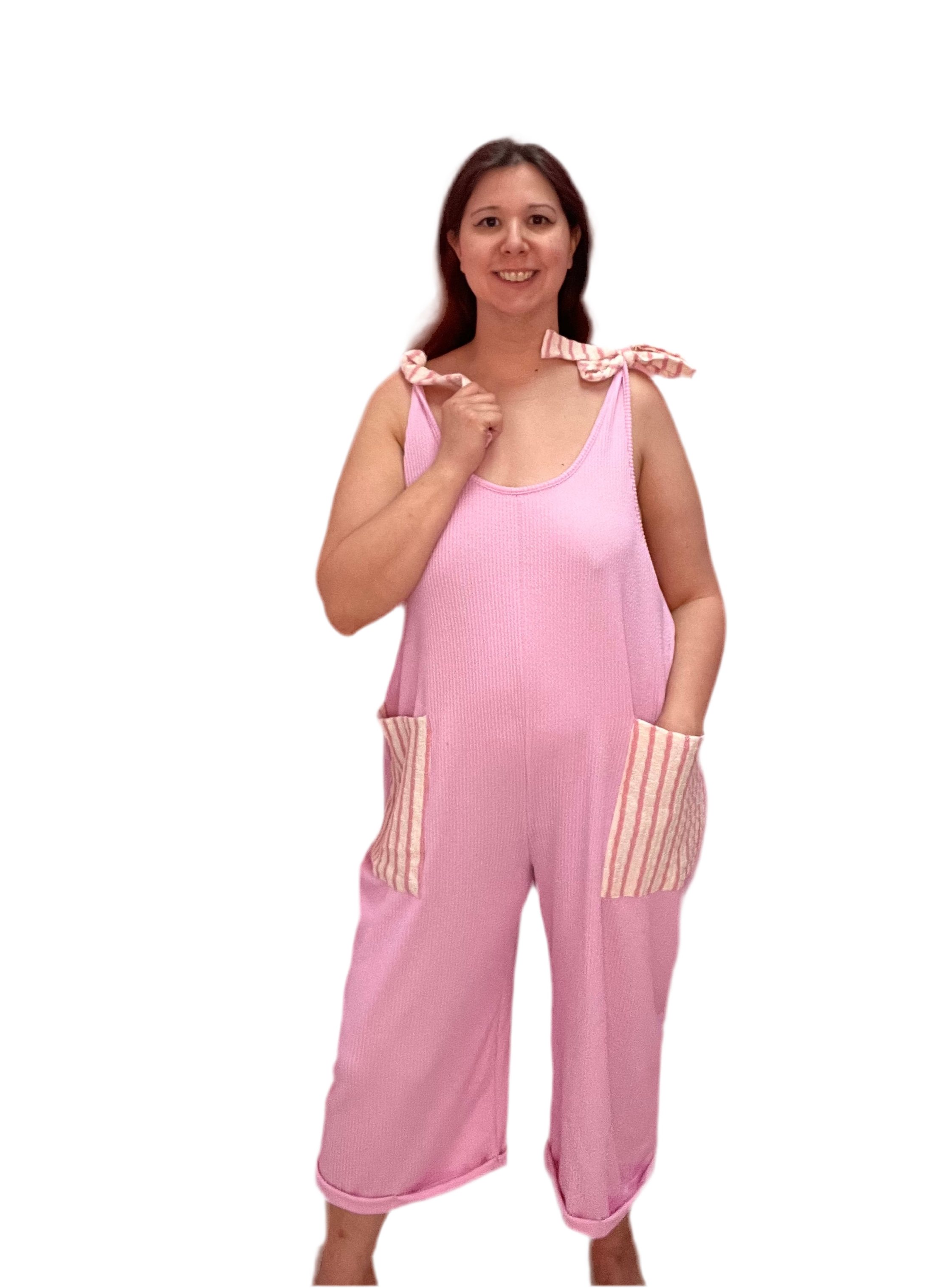 Cutie Tootie Capri Jumpsuit