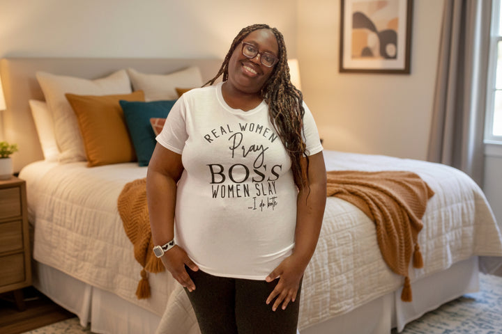 Real Women Pray Graphic T-Shirts
