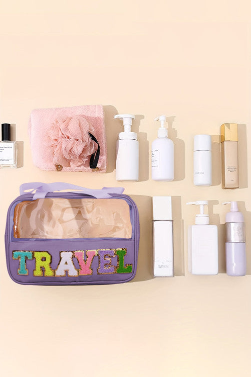 Love to Travel Cosmetic Bags
