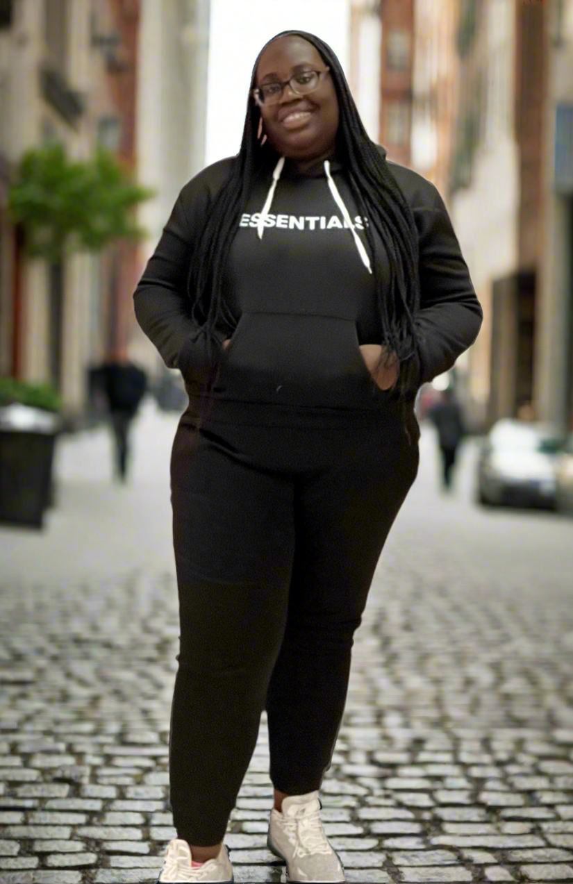 Essentials Are A Must Long Pants Sweat Set