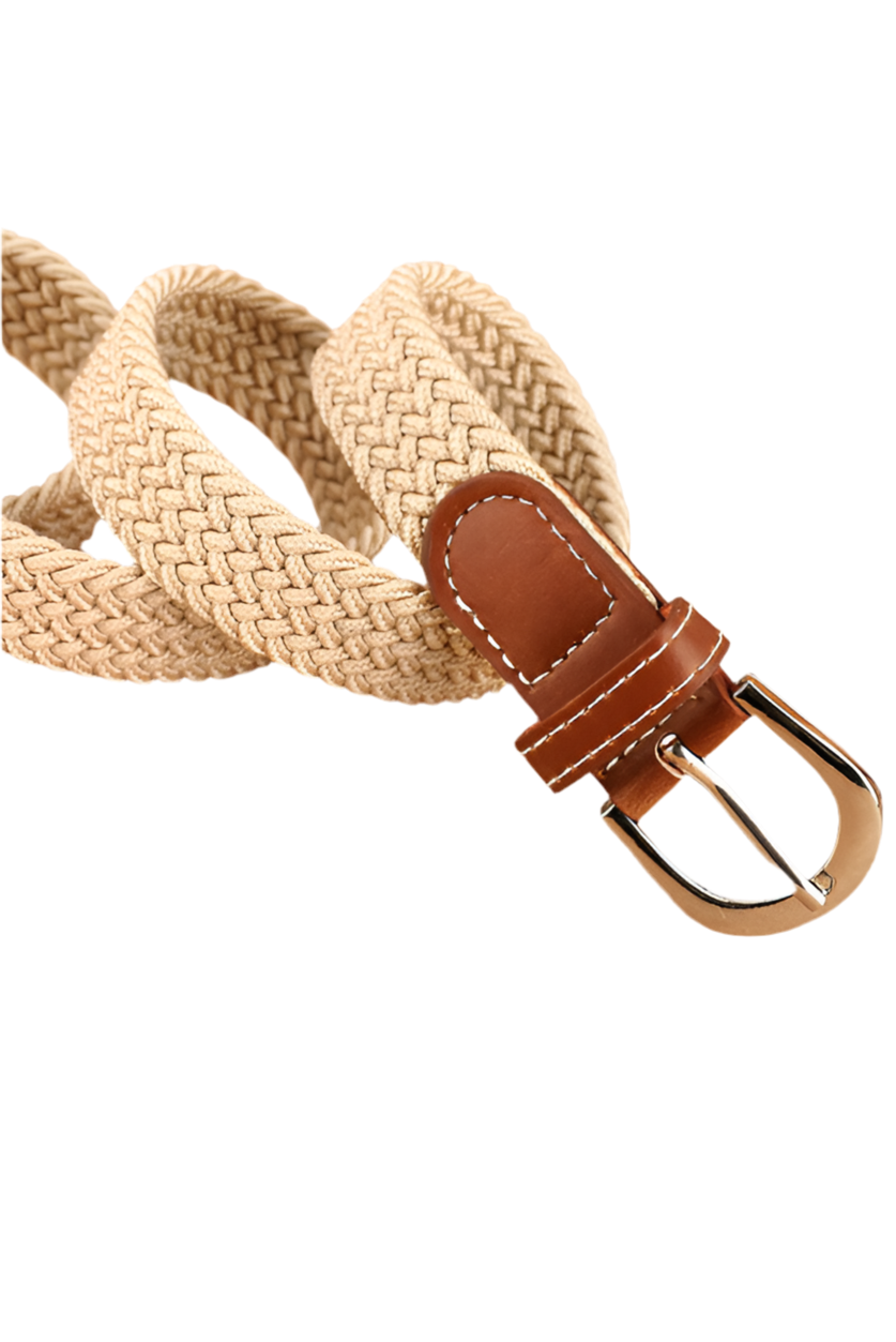Boho Style Woven Canvas Waist Belts