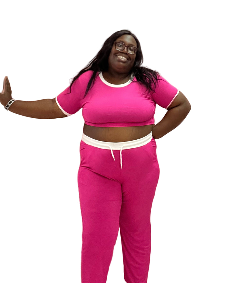 Color Pop Long Pants Sets