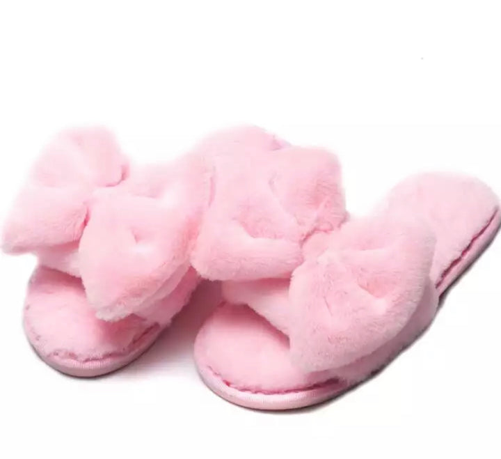 Bow Love House Shoes