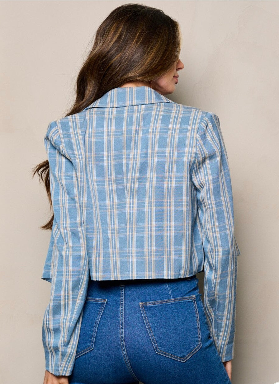 Plaid Lover Blazer Jackets