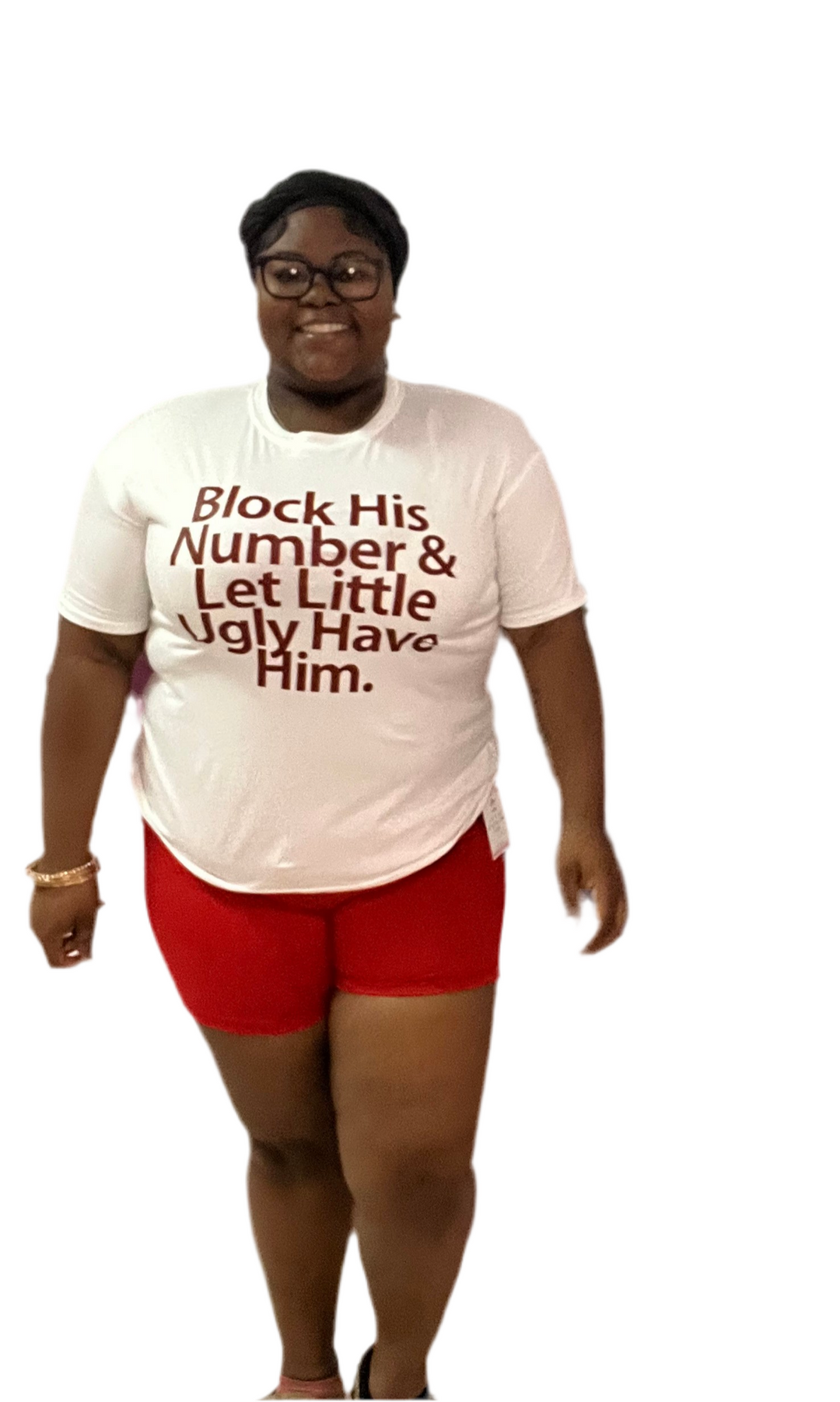 Block His Number Graphics Short Pants Sets