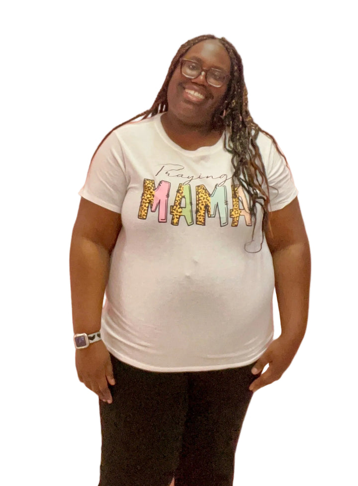 Praying Mama Graphic T-Shirts
