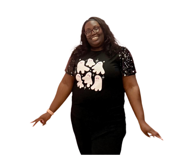 Let’s Get Spooky Sequin Blouses