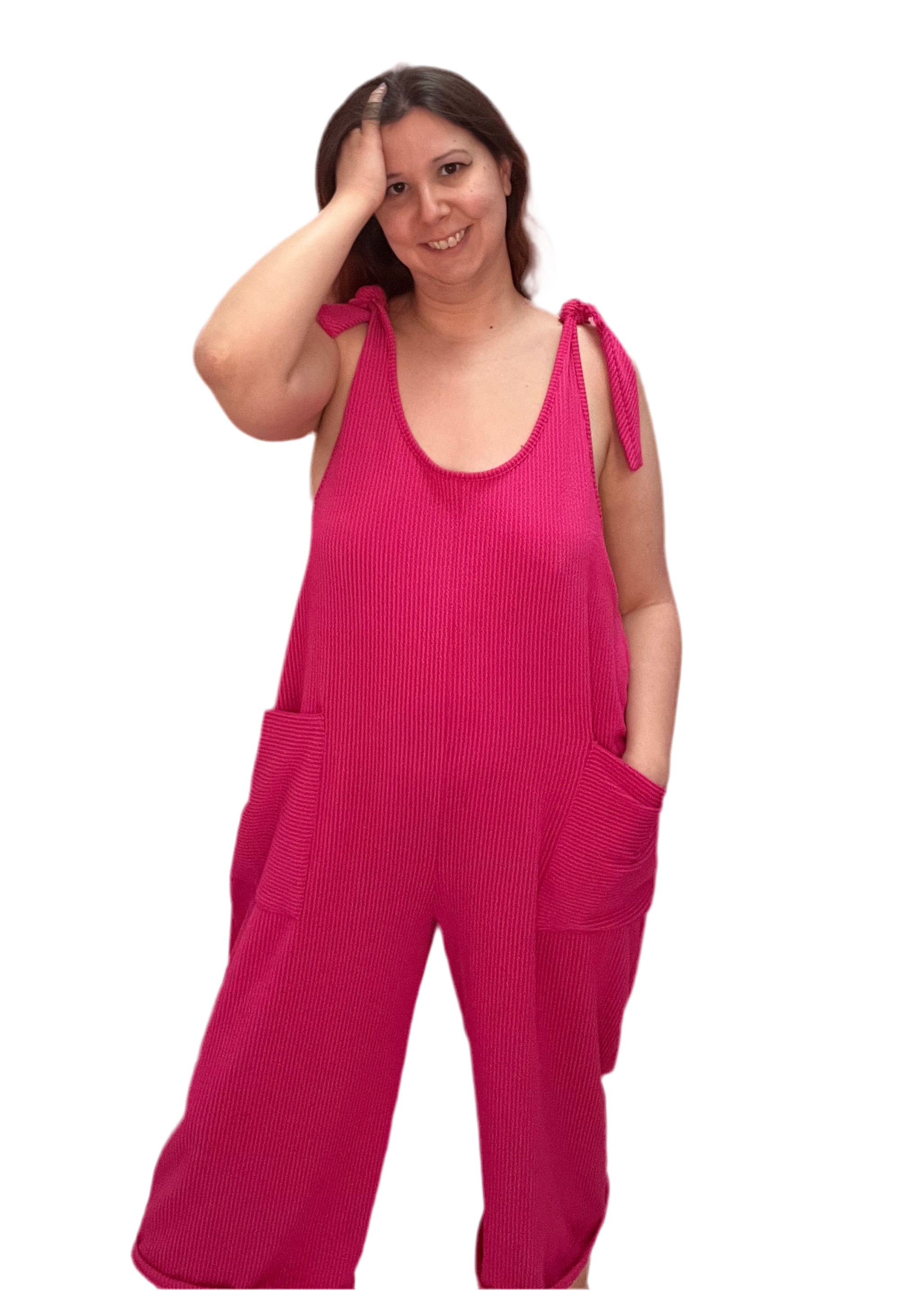 Cutie Tootie Capri Jumpsuit