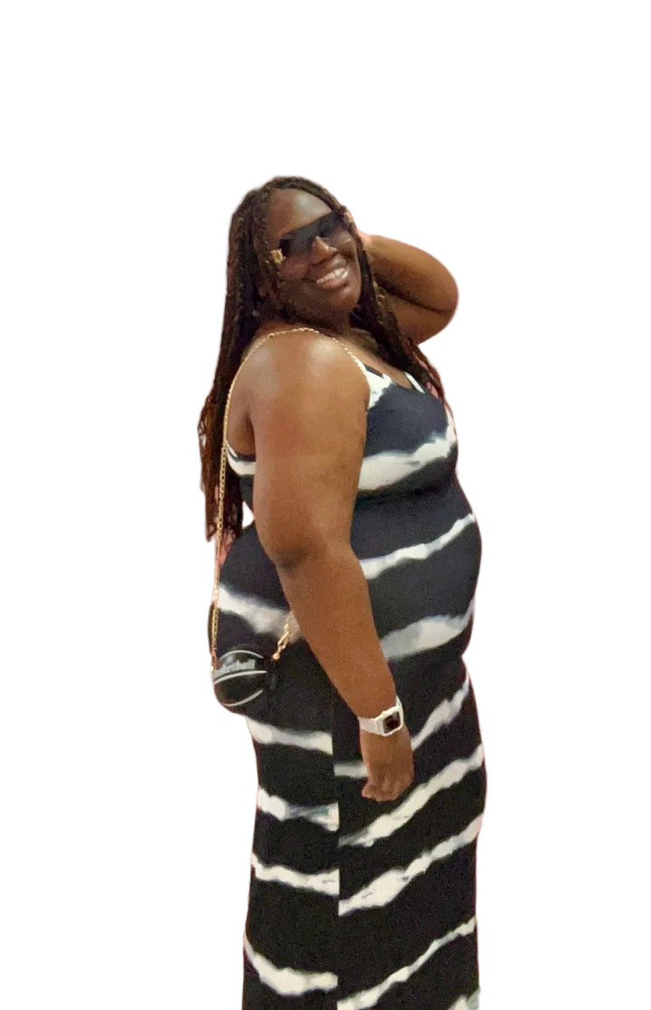 Stripes Are In Maxi Dresses