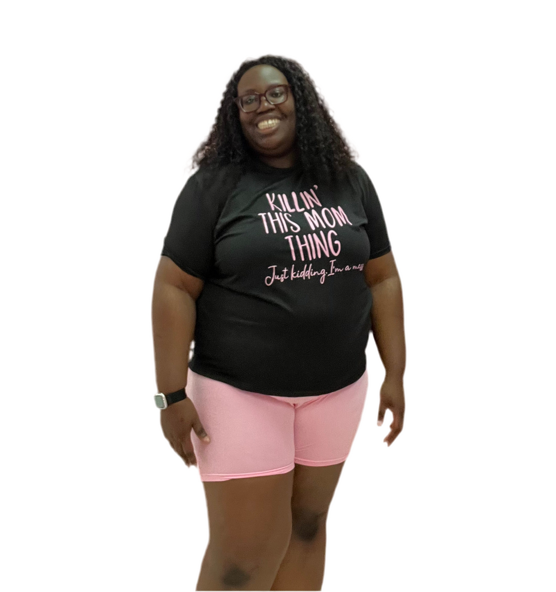 It’s A Mom Thing Graphics Short Pants Sets