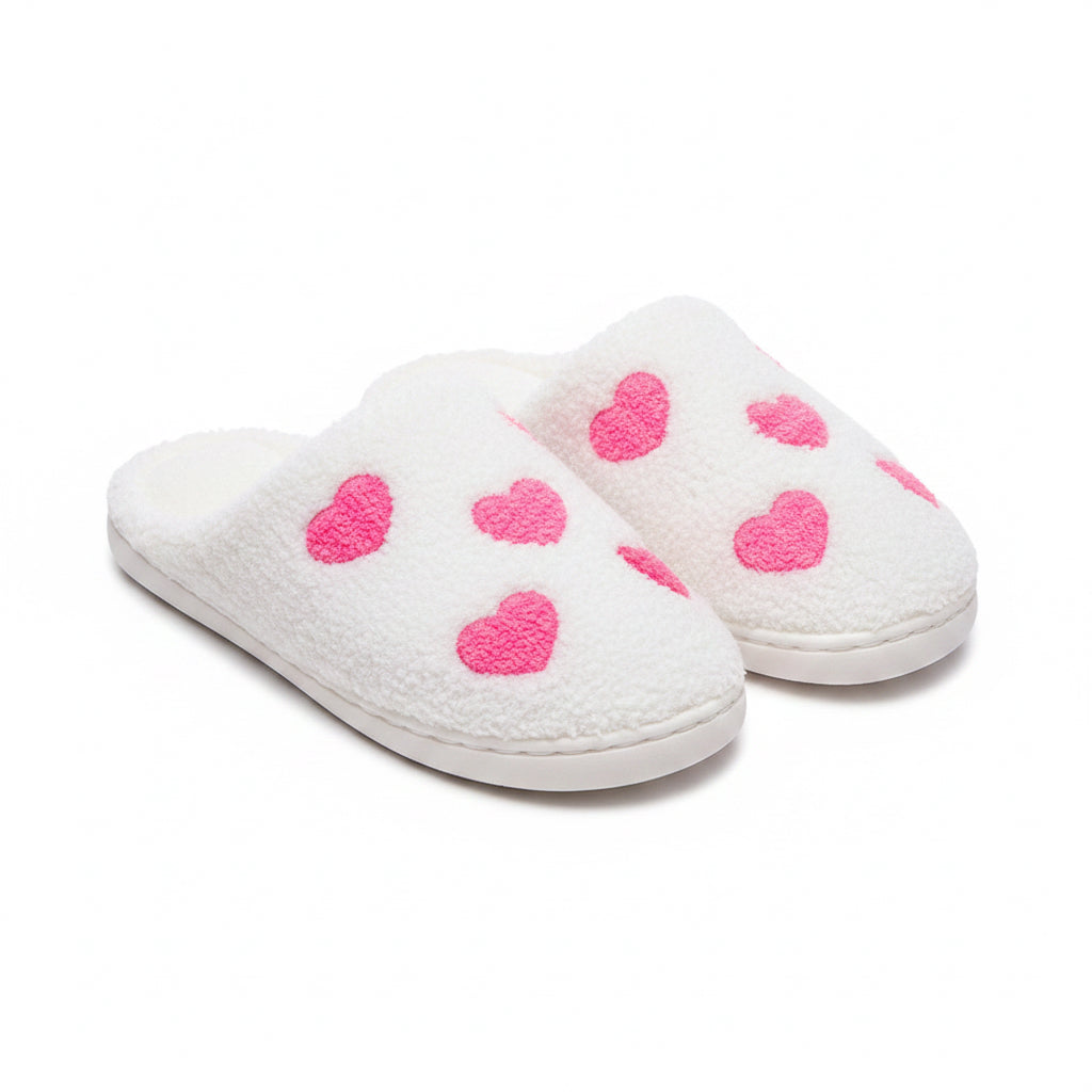 Heart Love House Shoes