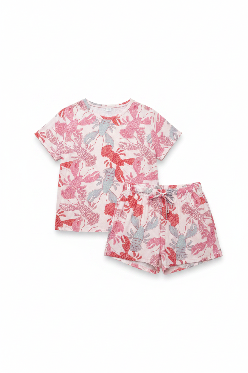Sleep Calling PJ Short Pants Set