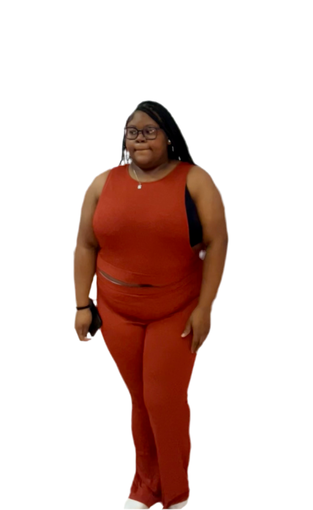 Shoulder Vibes Long Pants Sets