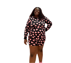 Pretty In Pink Short Pants Pajama Sets