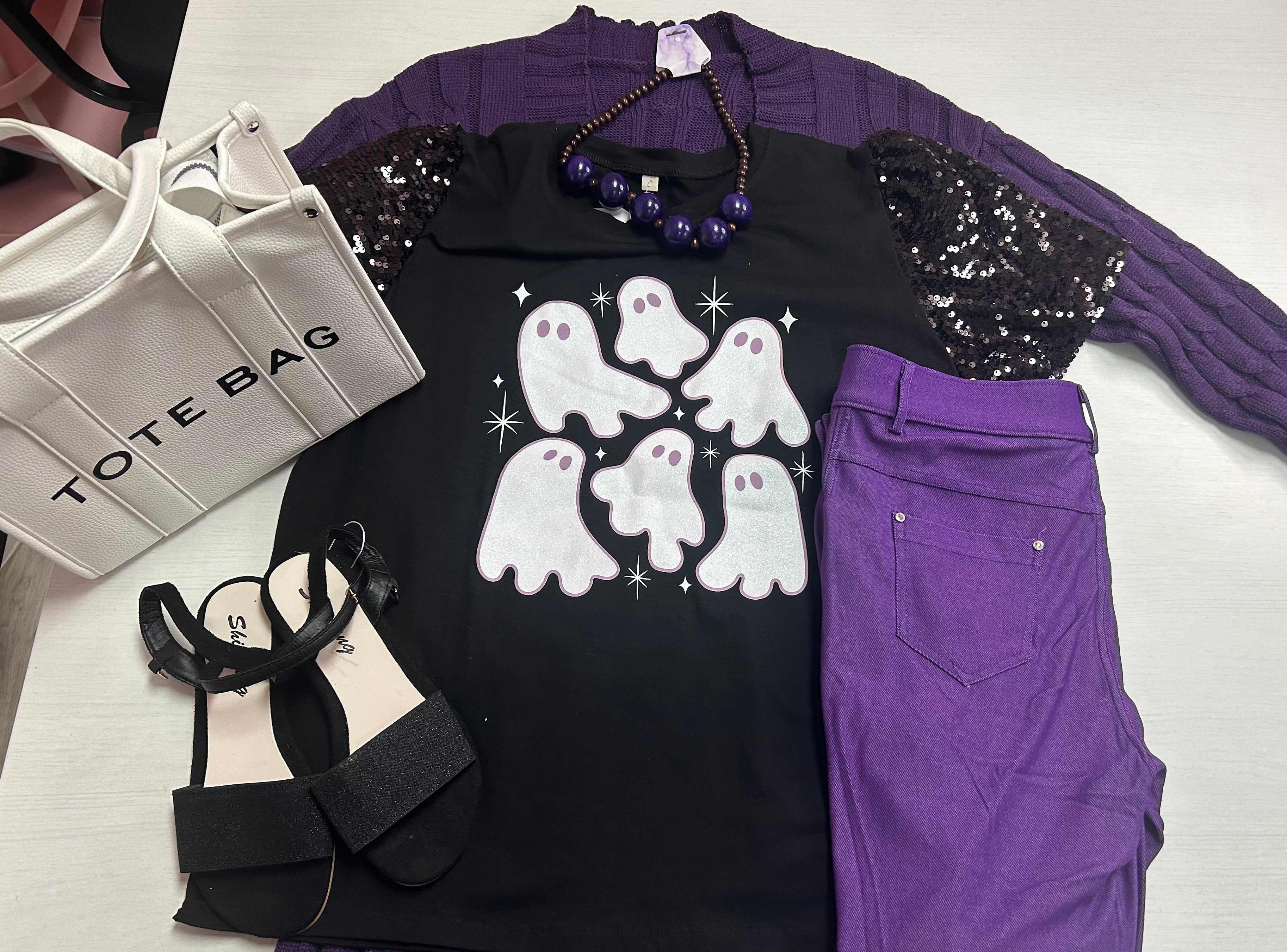 Let’s Get Spooky Sequin Blouses