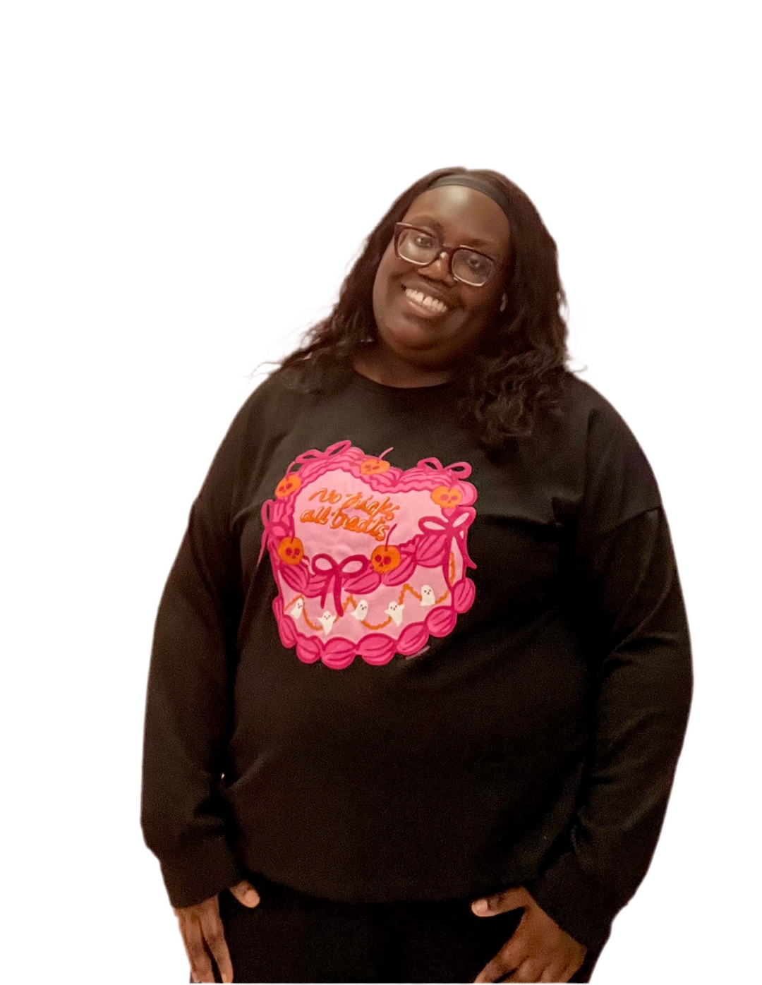 No Tricks All Treats Sweater Shirt