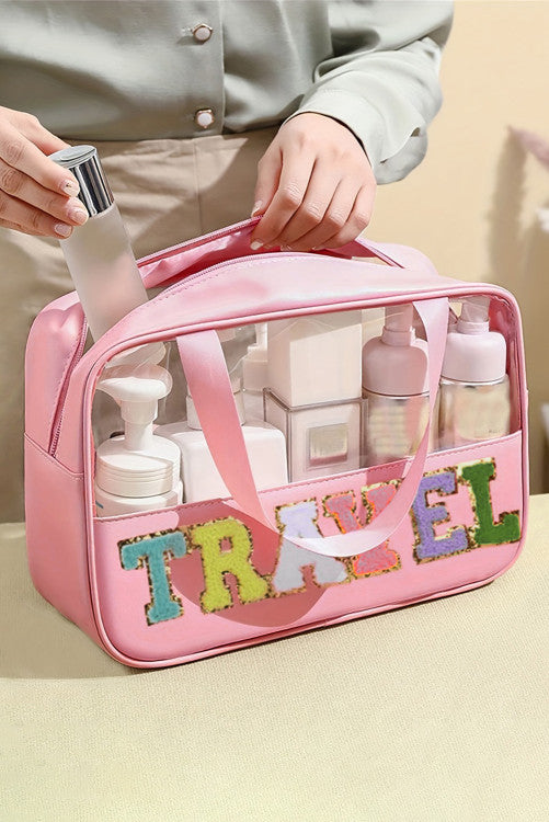 Love to Travel Cosmetic Bags