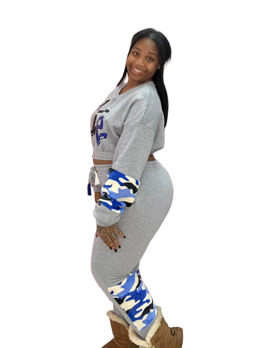 I’m Cute Long Pants Sweat Sets