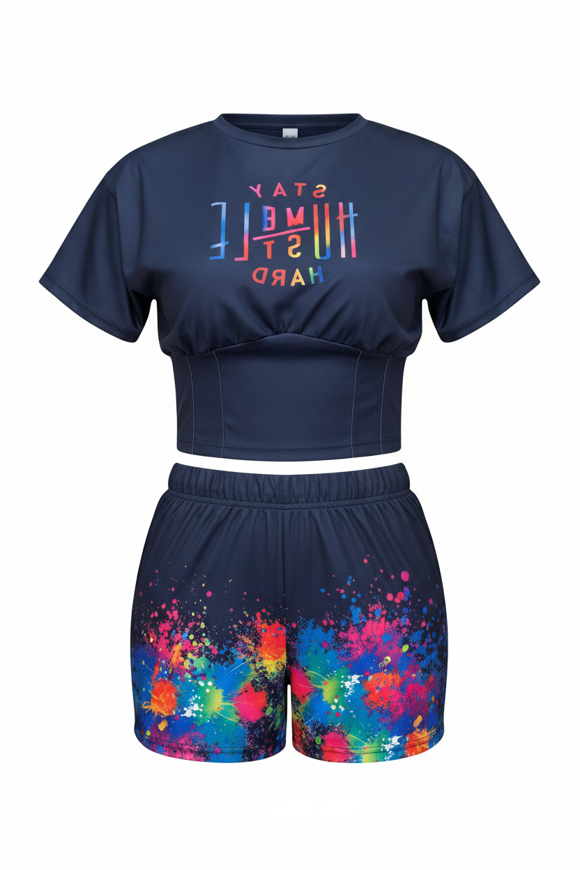 “Be Humble” Short Pants Sets