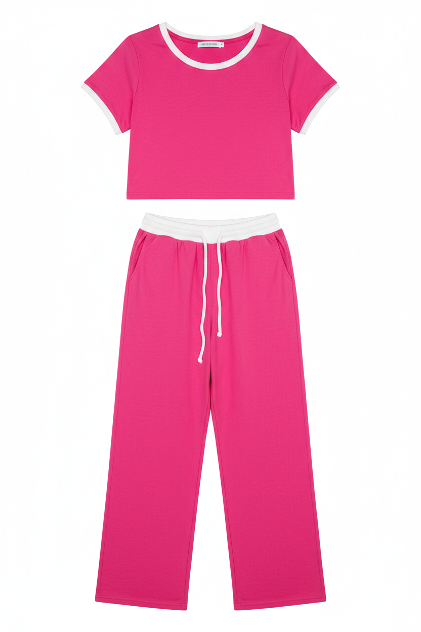 Color Pop Long Pants Sets
