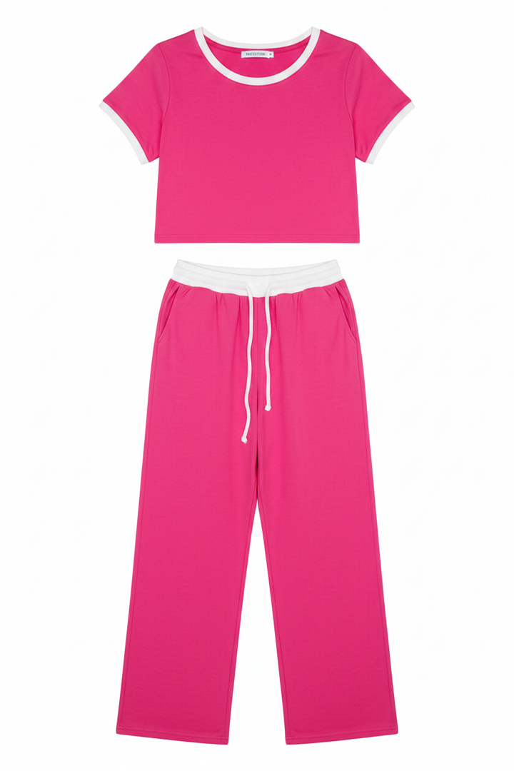Color Pop Long Pants Sets