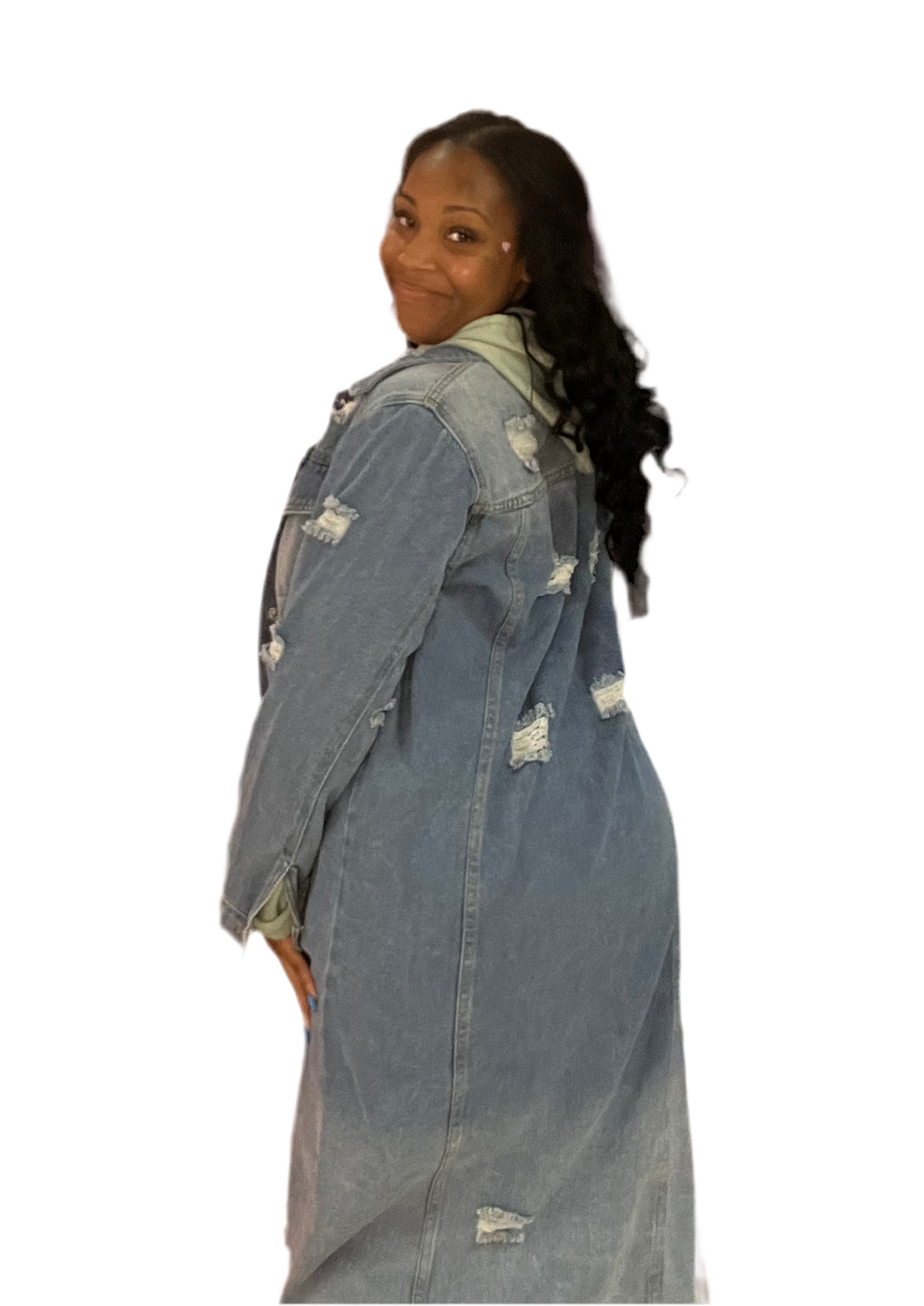 Denim Rocks Long Jacket