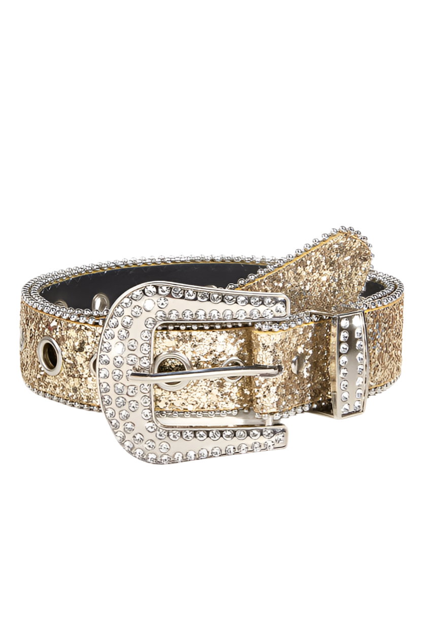 Glam Rhinestone Belts