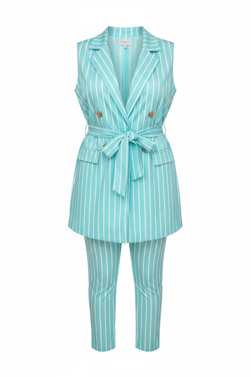 Stripes Are Cute Long Pants Sets