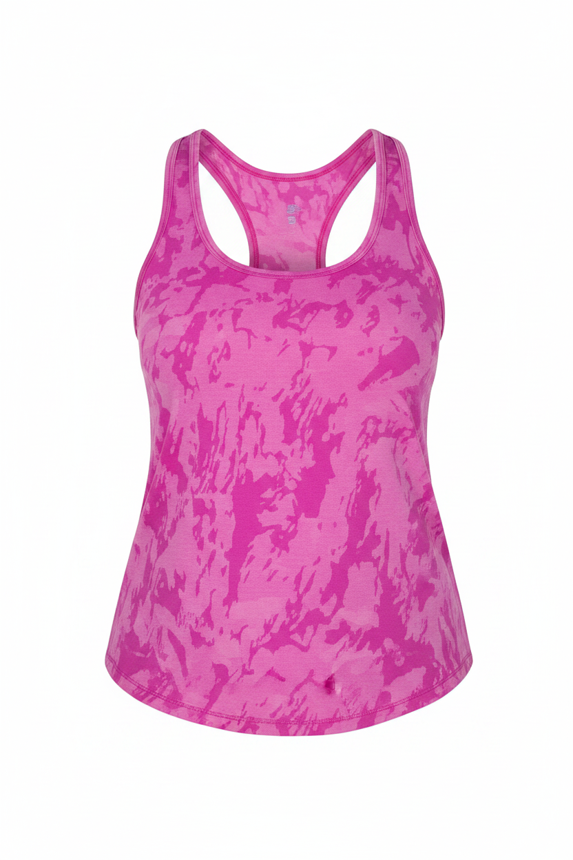 Cute As a Button Racer Back Tank Tops