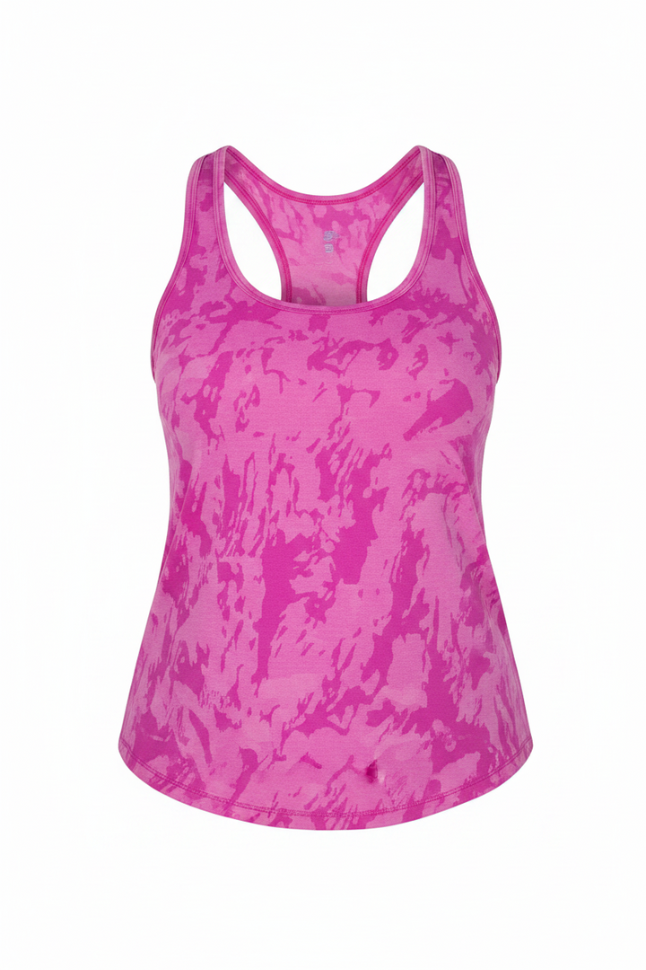 Cute As a Button Racer Back Tank Tops
