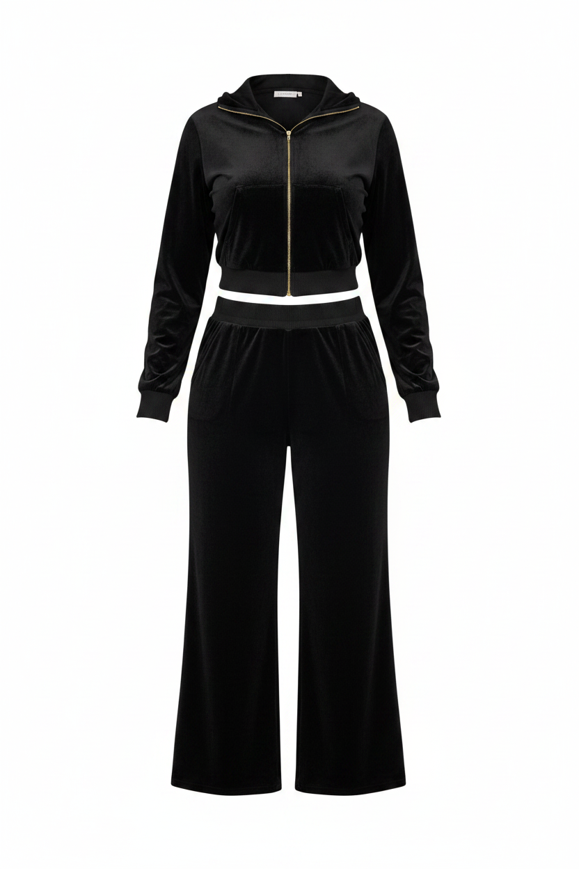 Soft &amp; Silky Long Pants Sweat Sets