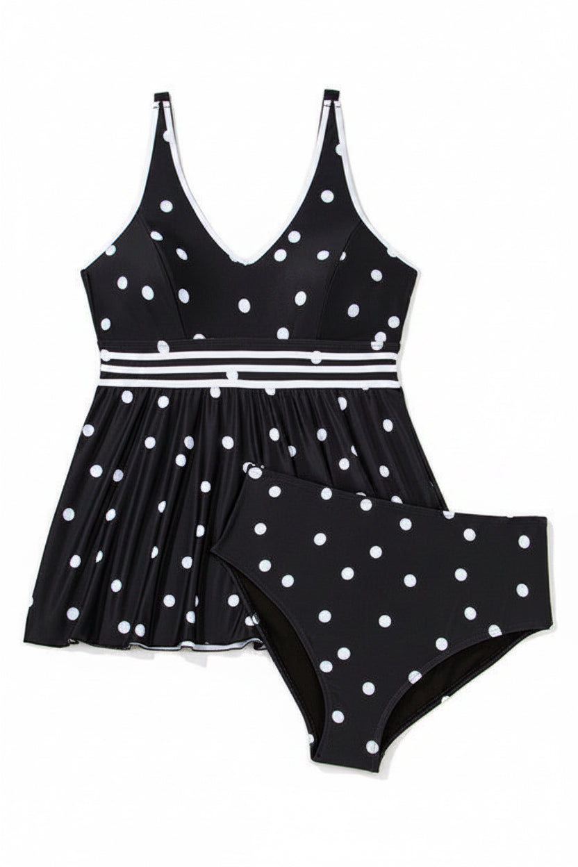 Beach Ready Two Piece Swim Dress