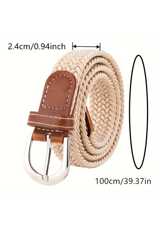 Boho Style Woven Canvas Waist Belts