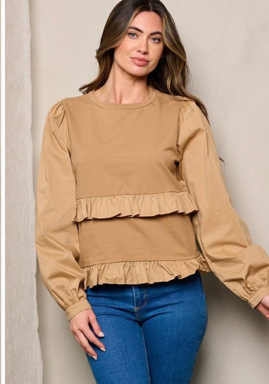 Ruffles Are Us Layer Blouses