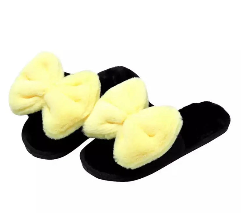 Bow Love House Shoes