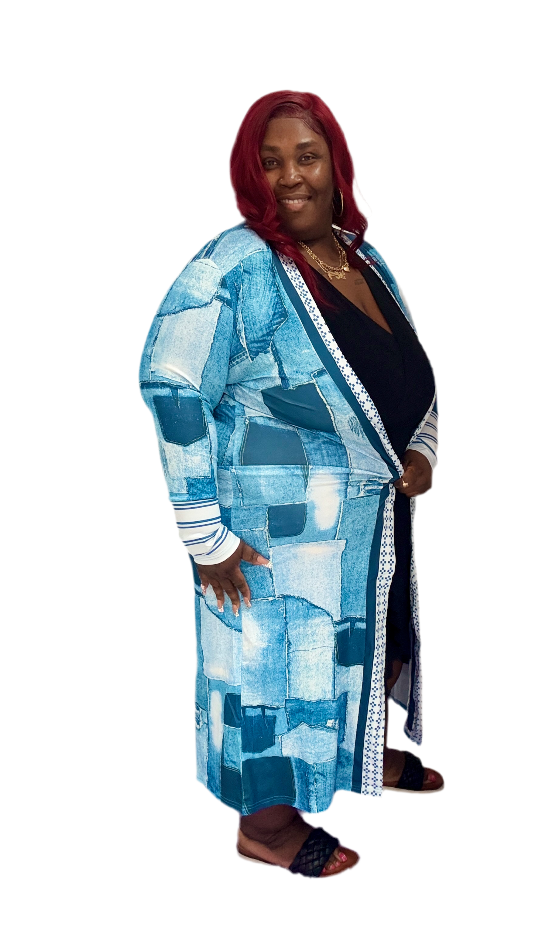 Denim Look Cardigans