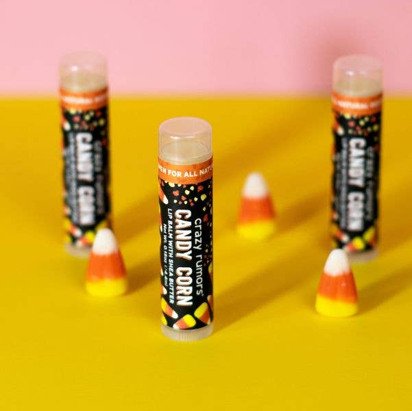 All Natural, Vegan Candy Corn Lip Balm - Halloween