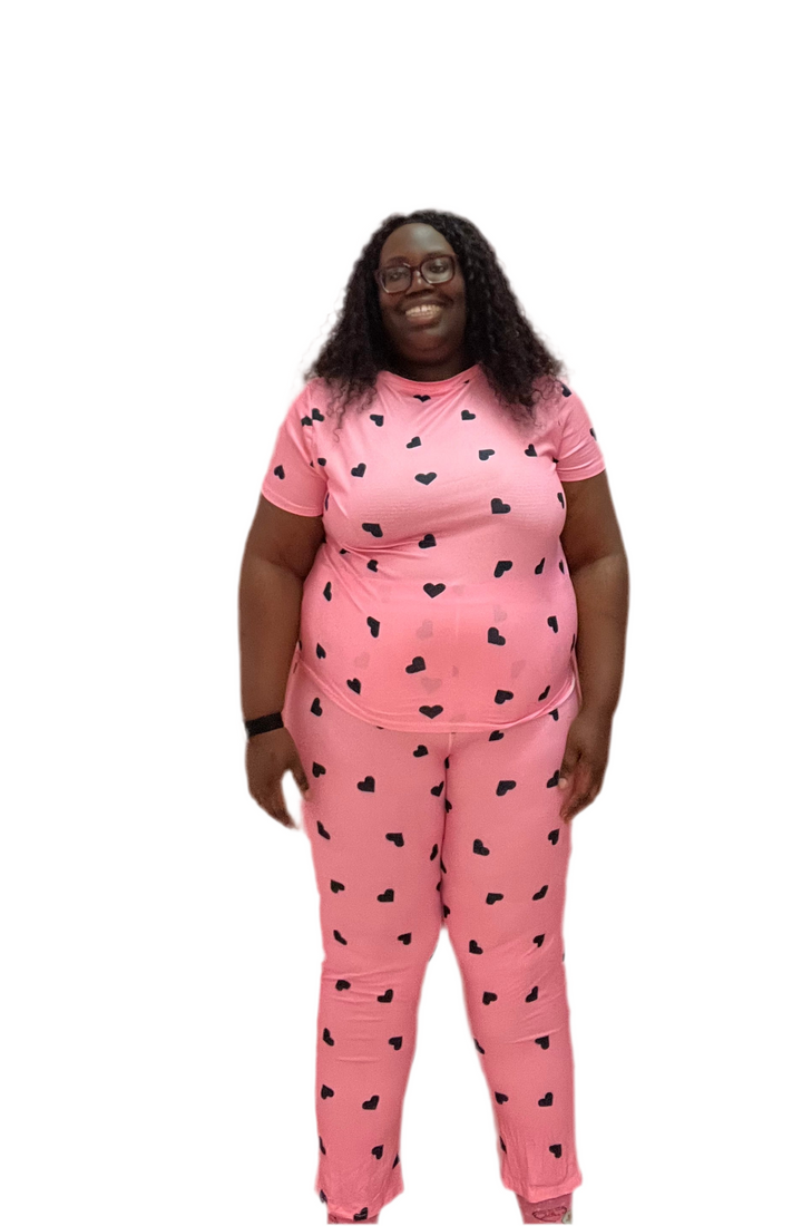 I Heart Sleep Long Pants PJ Sets