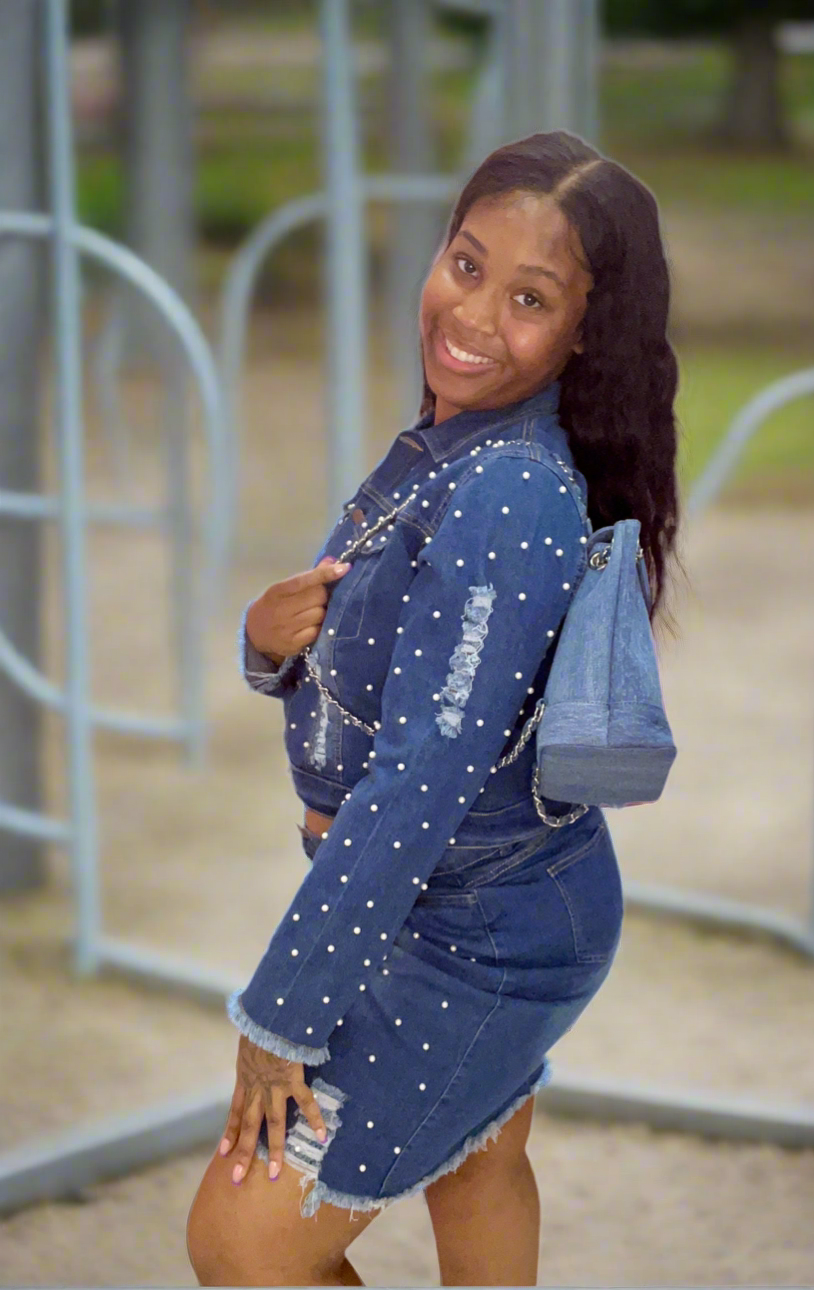 Denim Fashion Backpacks