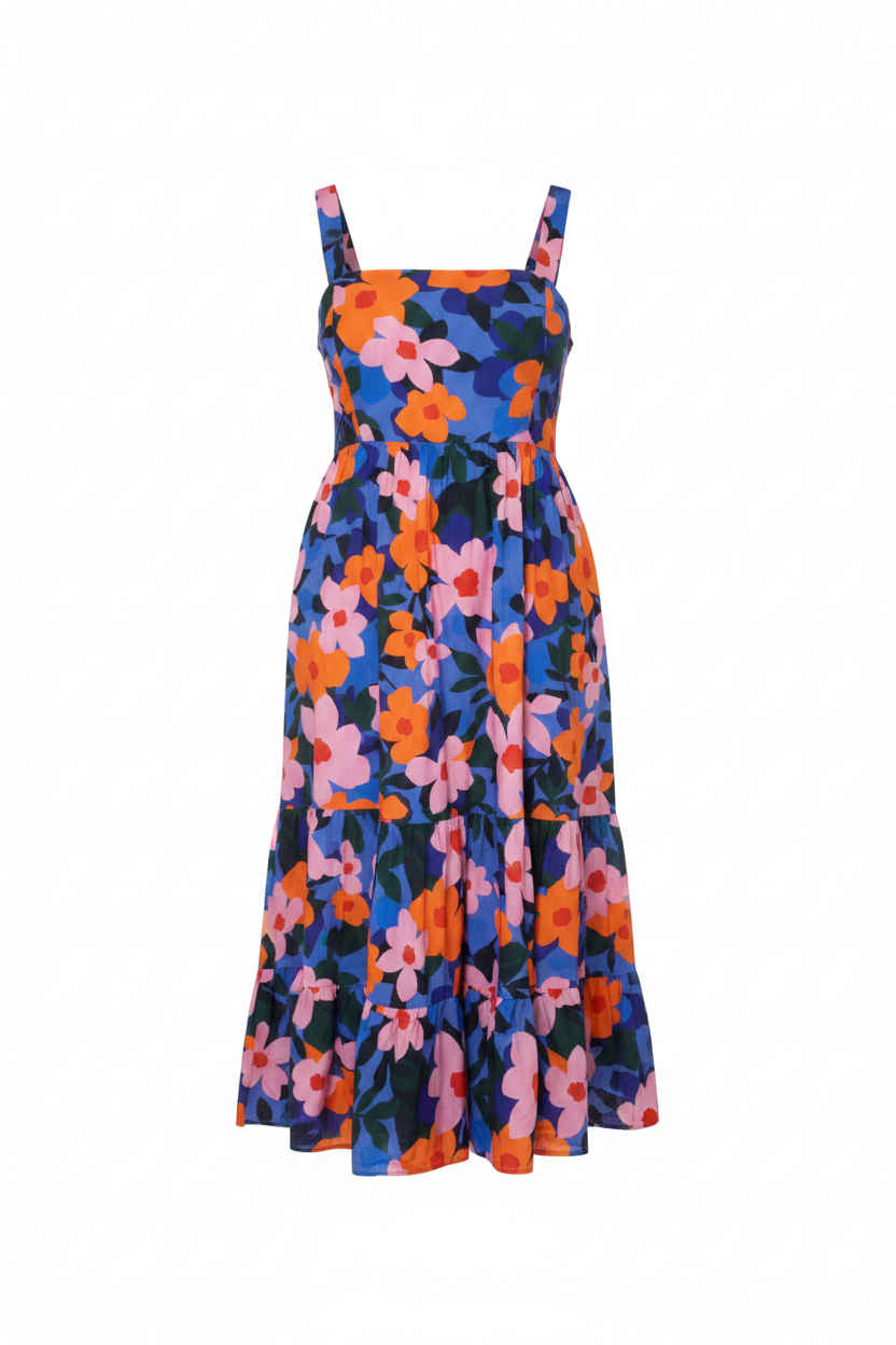 Flower Power Maxi Dress
