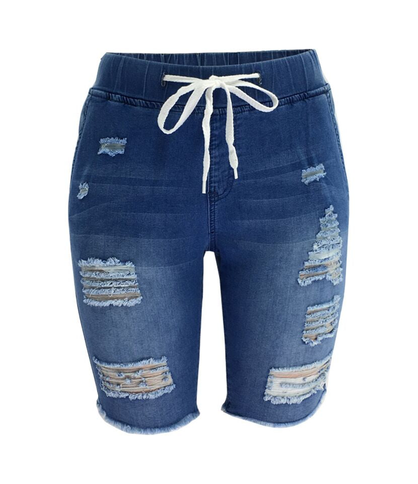 Cute As A Rip Denim Short Pants