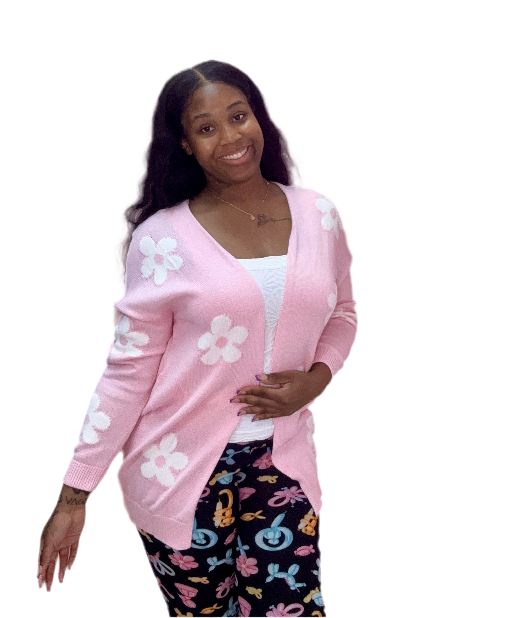 Flower Print Cardigans