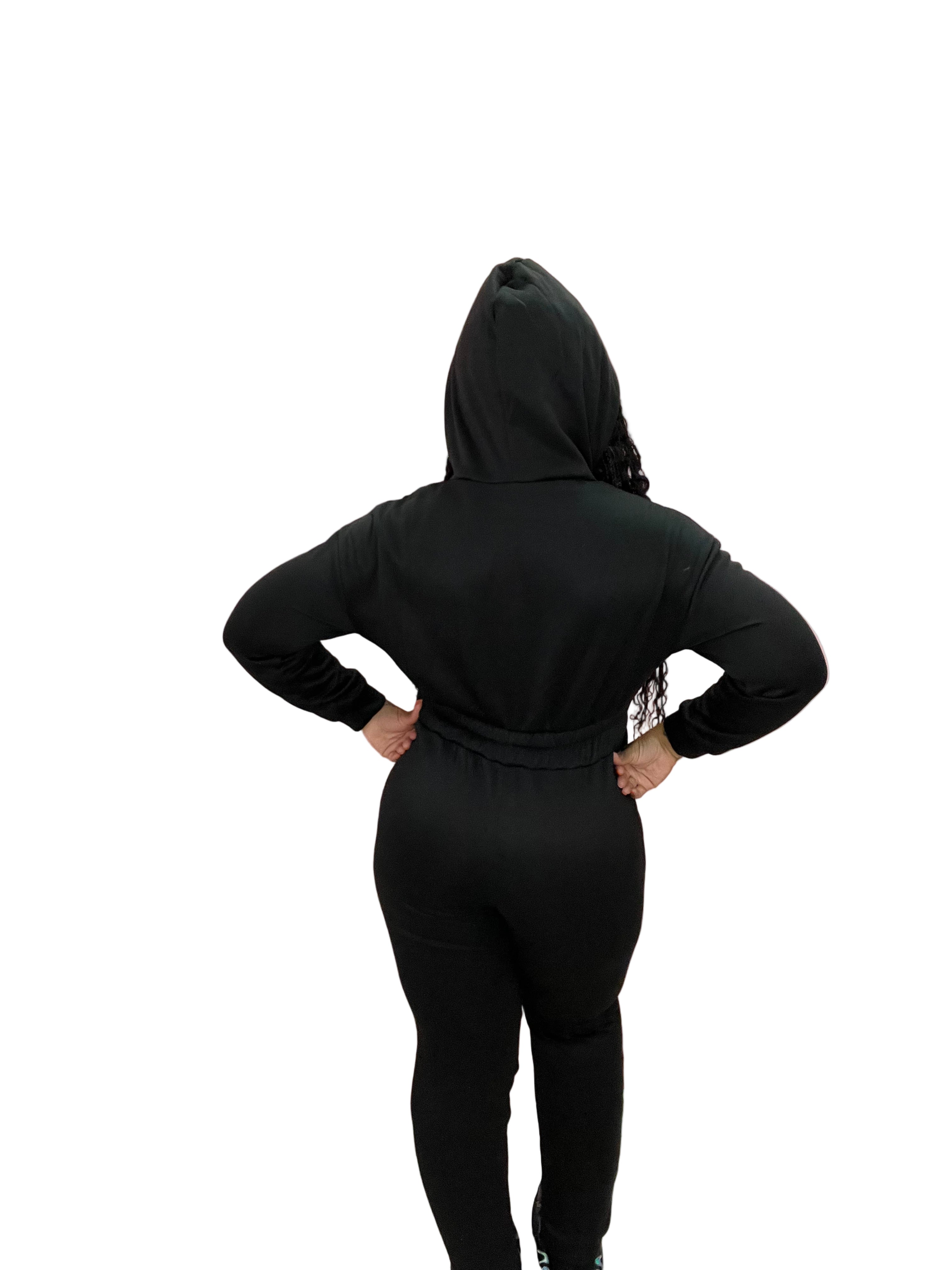 Get Cozy Sweat Pants Jumpsuits