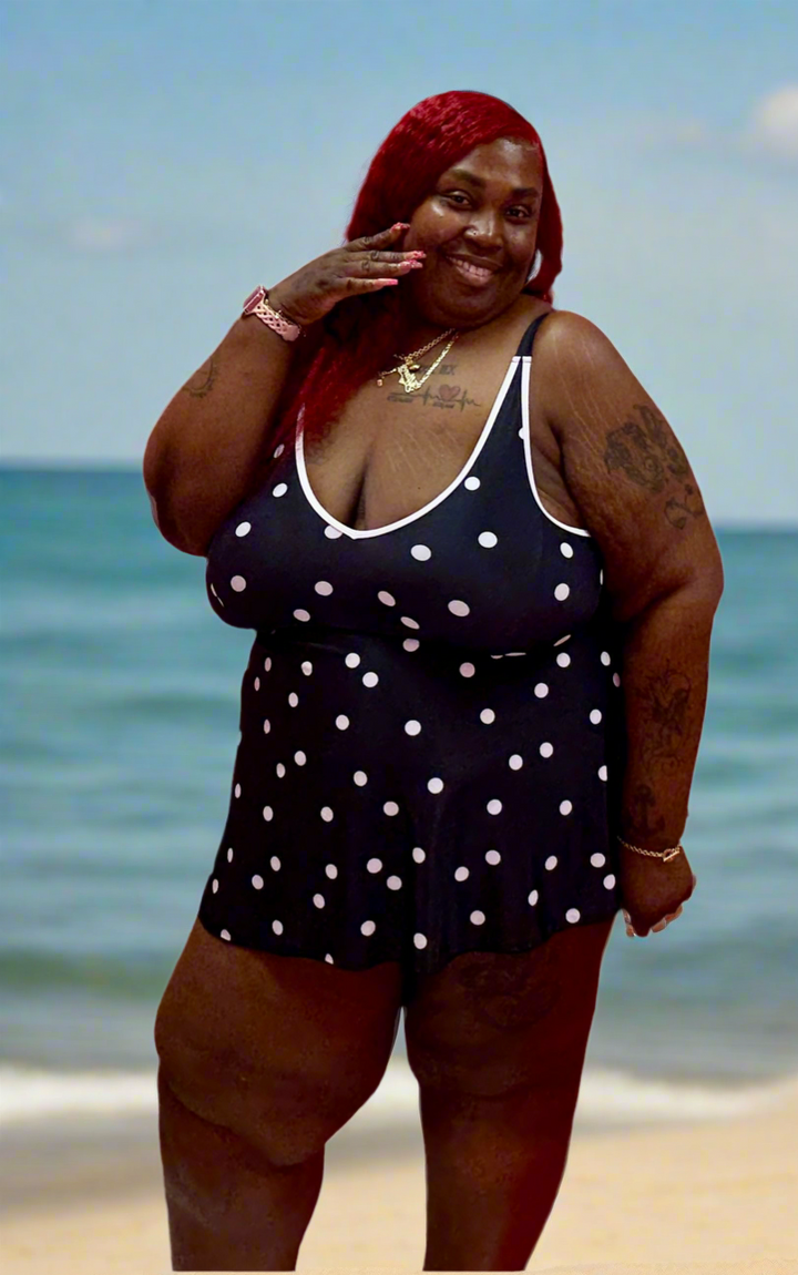 Beach Ready Two Piece Swim Dress