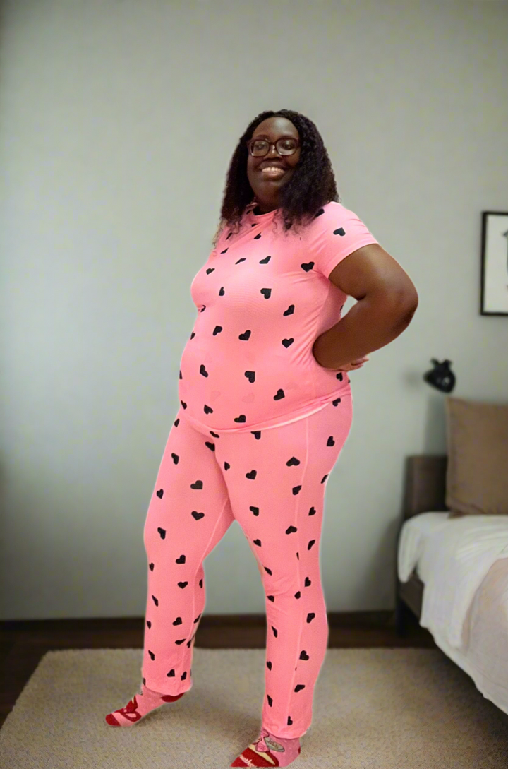 I Heart Sleep Long Pants PJ Sets
