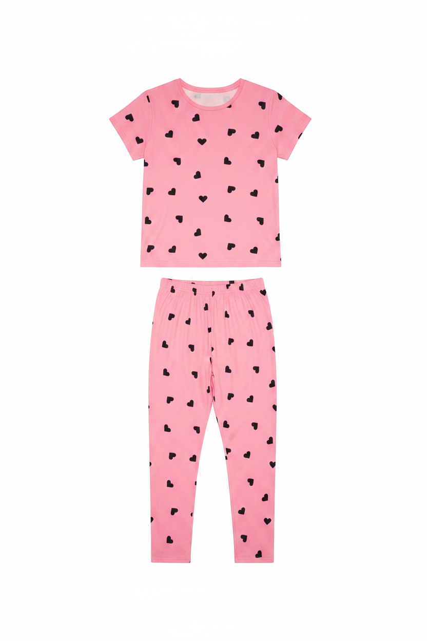 I Heart Sleep Long Pants PJ Sets