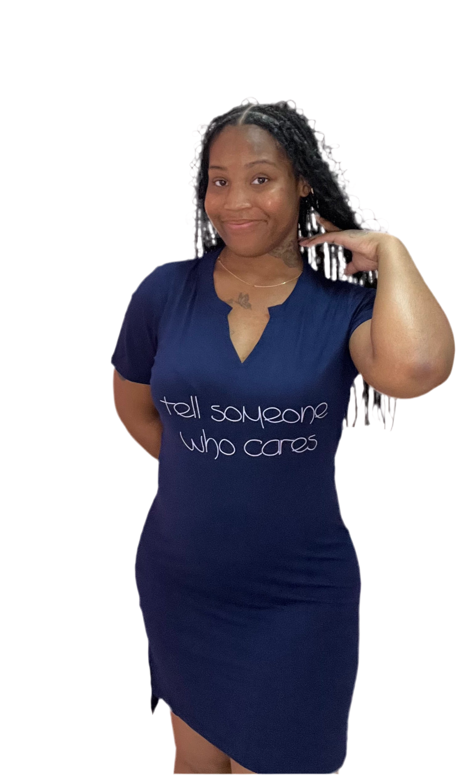 “Tell Someone” Jersey Nightshirts