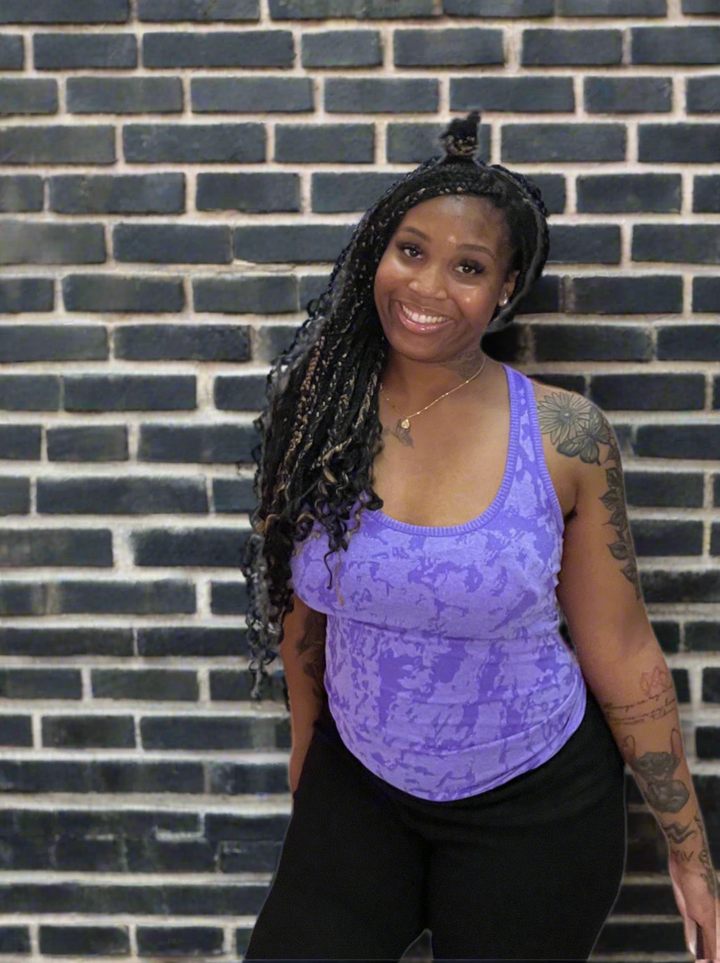 Cute As a Button Racer Back Tank Tops