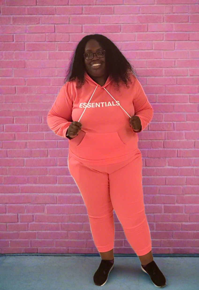 Essentials Are A Must Long Pants Sweat Set