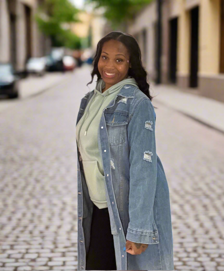 Denim Rocks Long Jacket